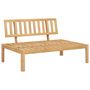 Voir la diapositive 5 : VIDAXL Salon palette de jardin avec coussins 5pcs bois d'acacia massif