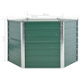 Voir la diapositive 6 : VIDAXL Lit sureleve de jardin Acier galvanise 129x129x77 cm Vert