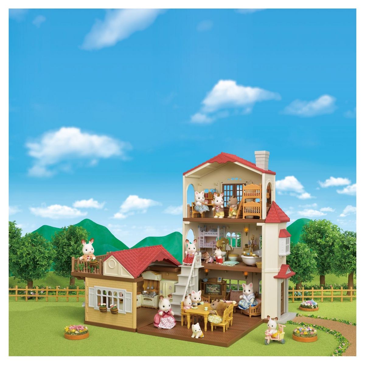 Sylvanian families 5302 - La grande maison éclairée - Sylvanian Families