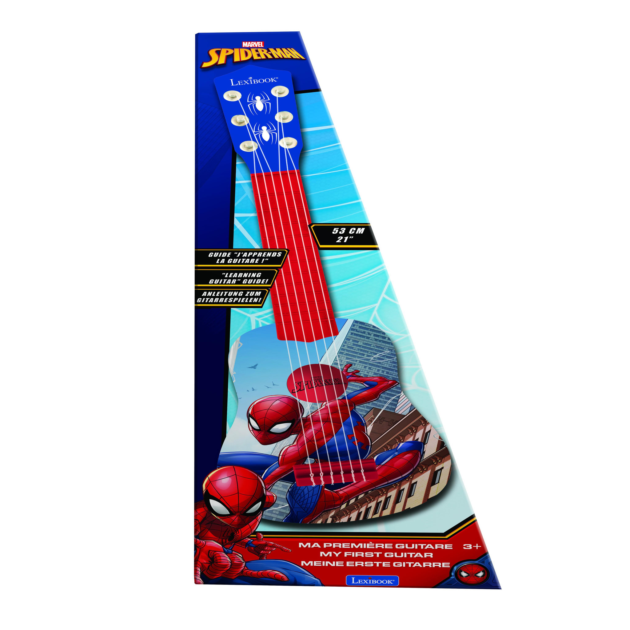 Voir la diapositive 4 : Lexibook Ma Première Guitare Spider-Man