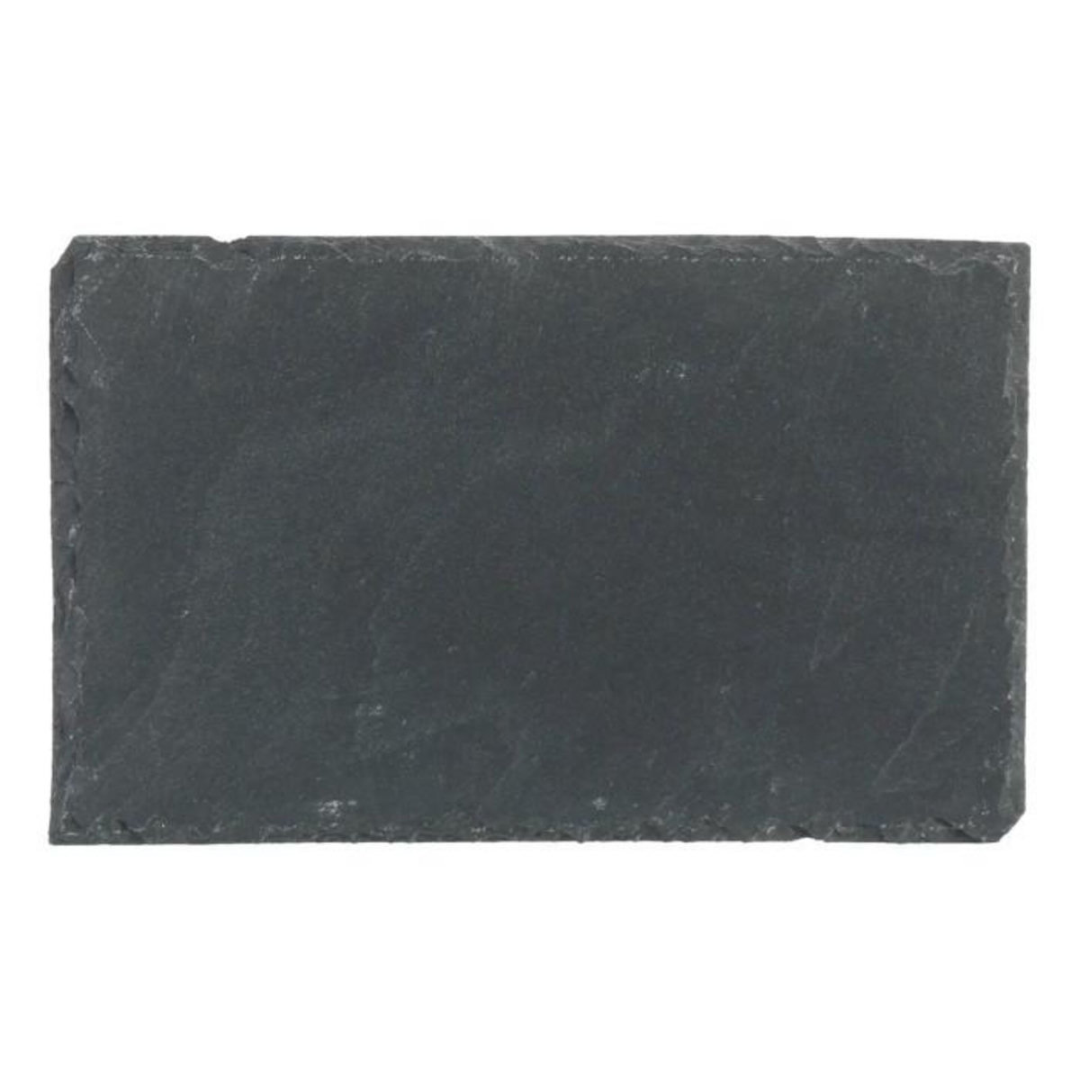 SECRET DE GOURMET Lot de 6 Assiettes Plates  Ardoise  22cm Gris