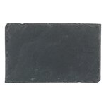 SECRET DE GOURMET Lot de 6 Assiettes Plates  Ardoise  22cm Gris