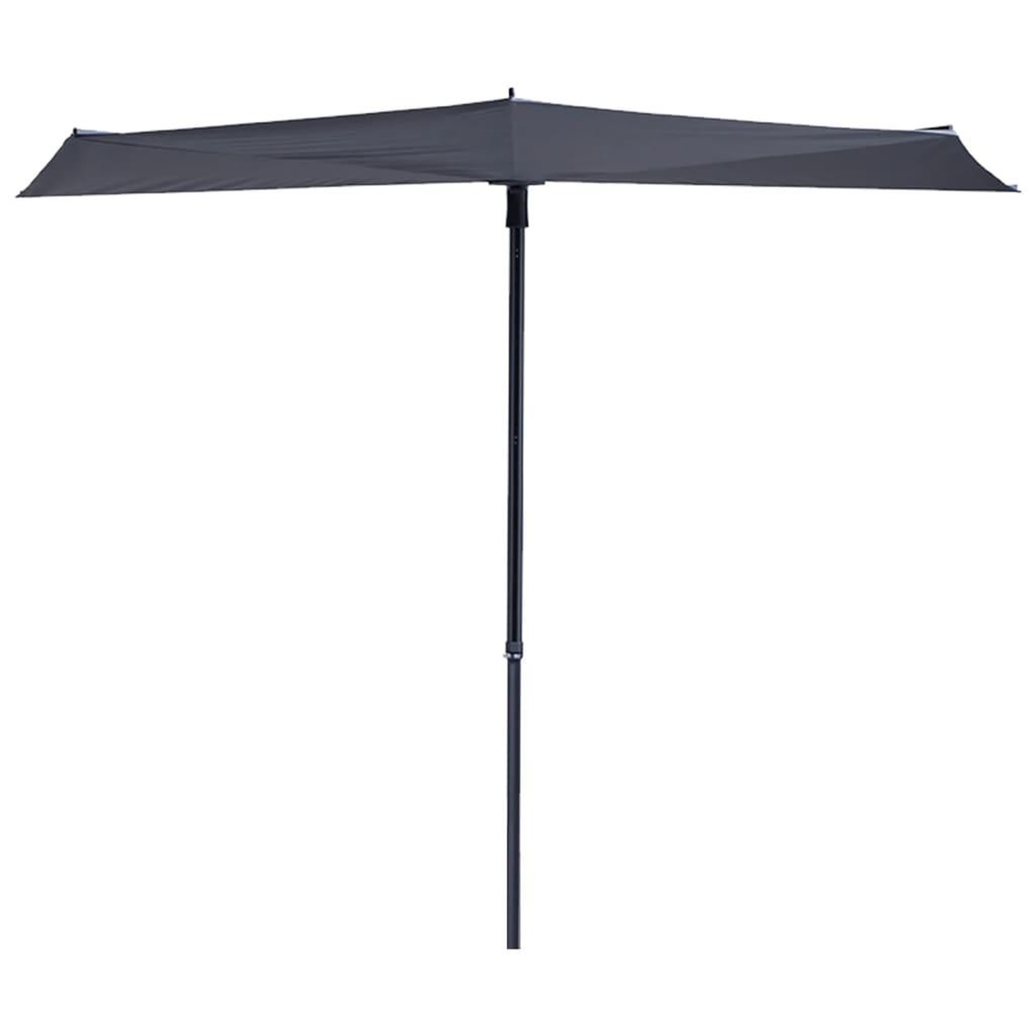 Voir la diapositive 1 : MADISON Madison Parasol de balcon Sun Wave 270x150 cm Gris PAC3P014