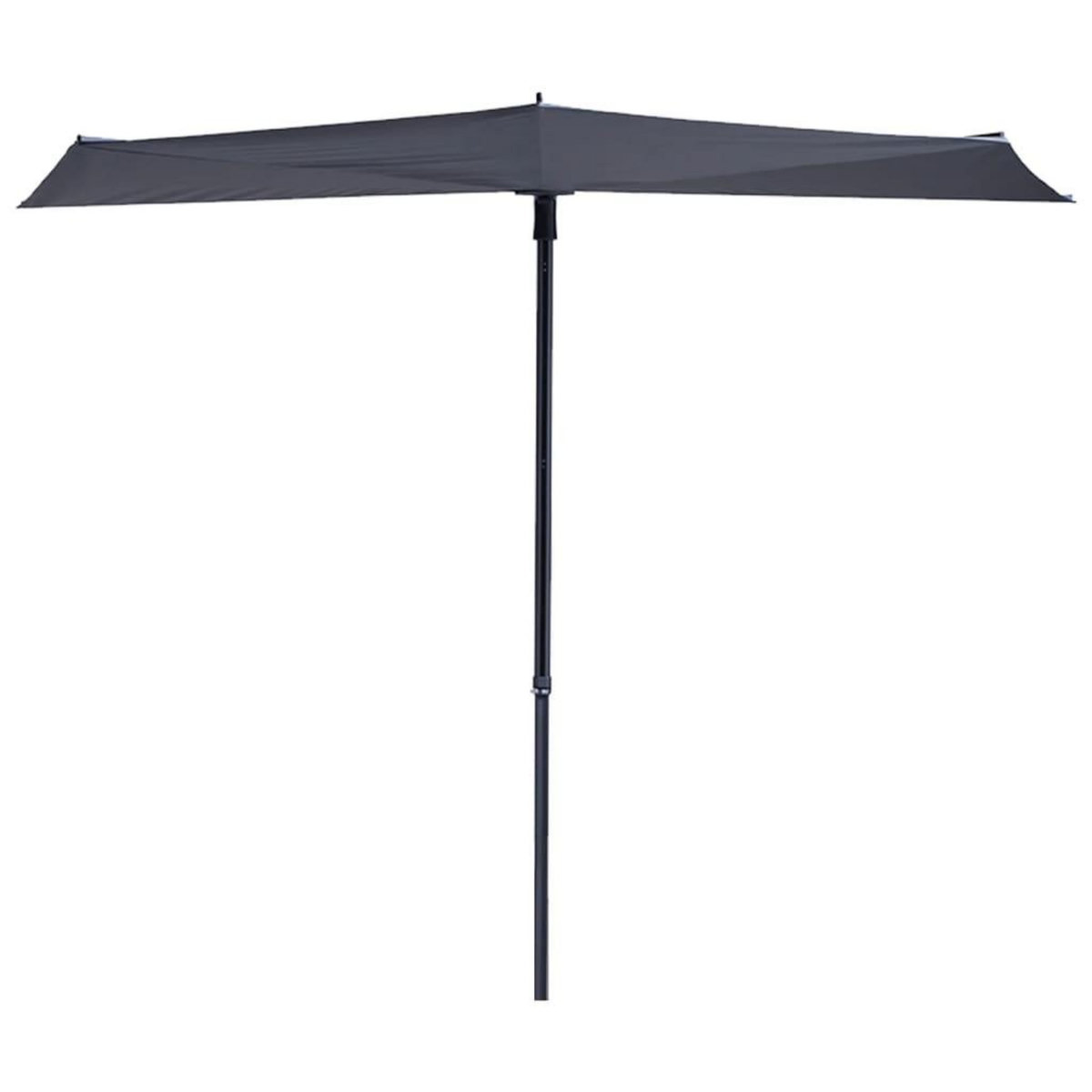 MADISON Madison Parasol de balcon Sun Wave 270x150 cm Gris PAC3P014