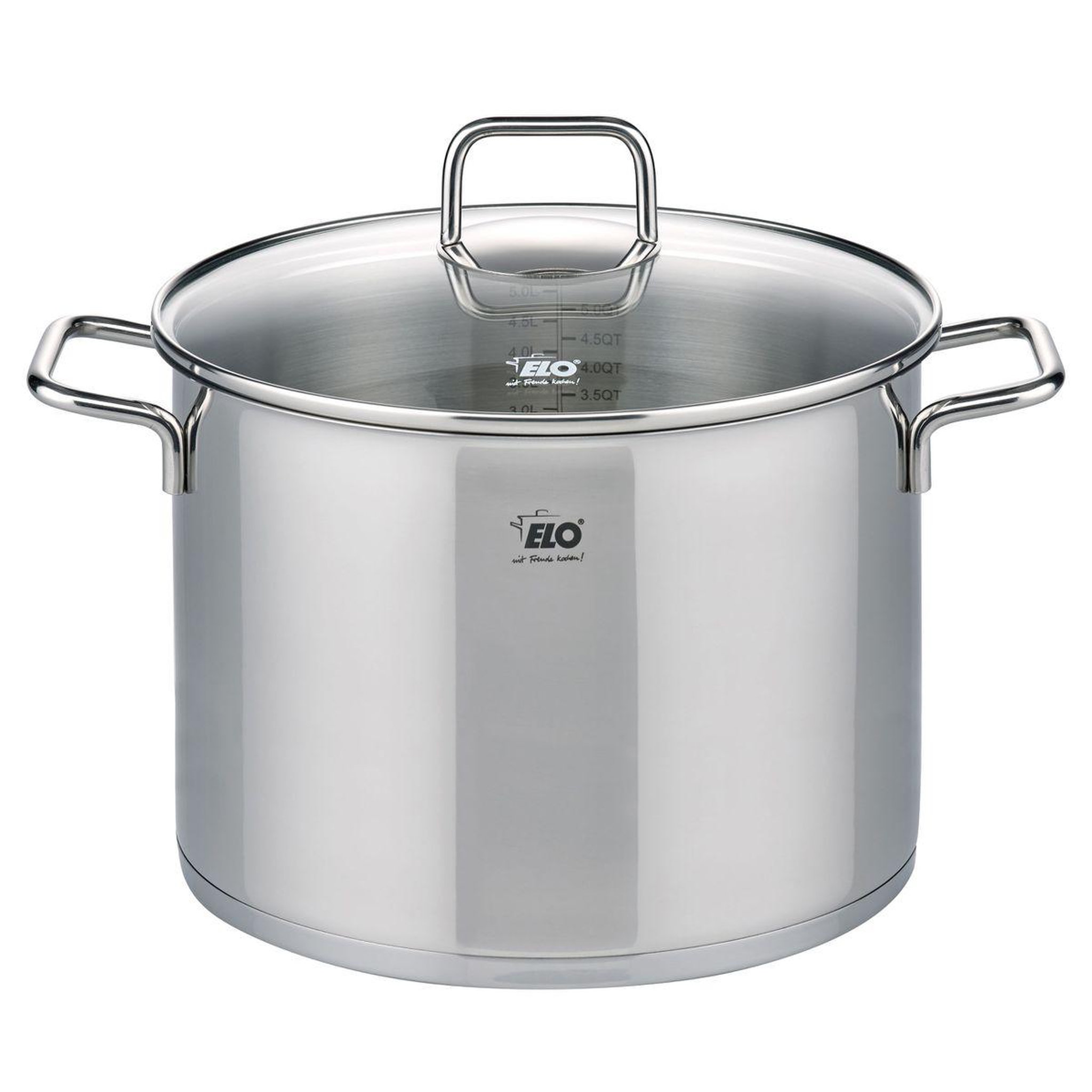 ELO Faitout en inox 26 cm de 9,5 litres Elo Citrin