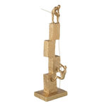 Paris Prix Statuette 2 Figurines Grimpantes  Brady  50cm Or