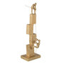 Voir la diapositive 1 : Paris Prix Statuette 2 Figurines Grimpantes  Brady  50cm Or