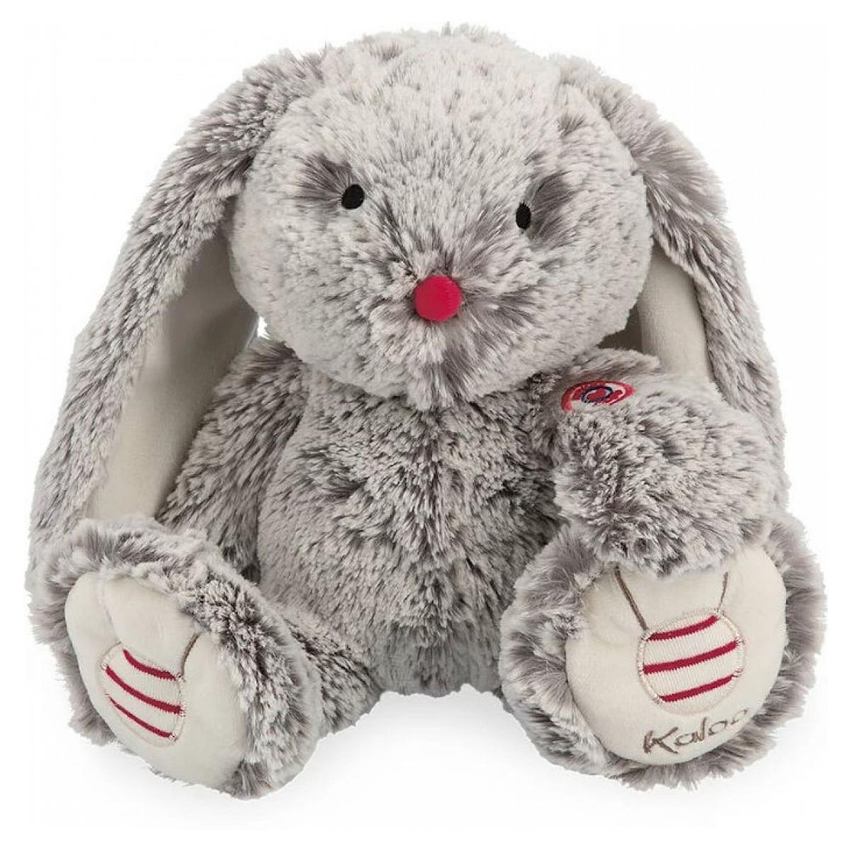 Kaloo doudou musical Leo lapin gris