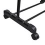 Voir la diapositive 3 : VIDAXL Porte manteaux réglables 2 pcs 1 rail d accrochage