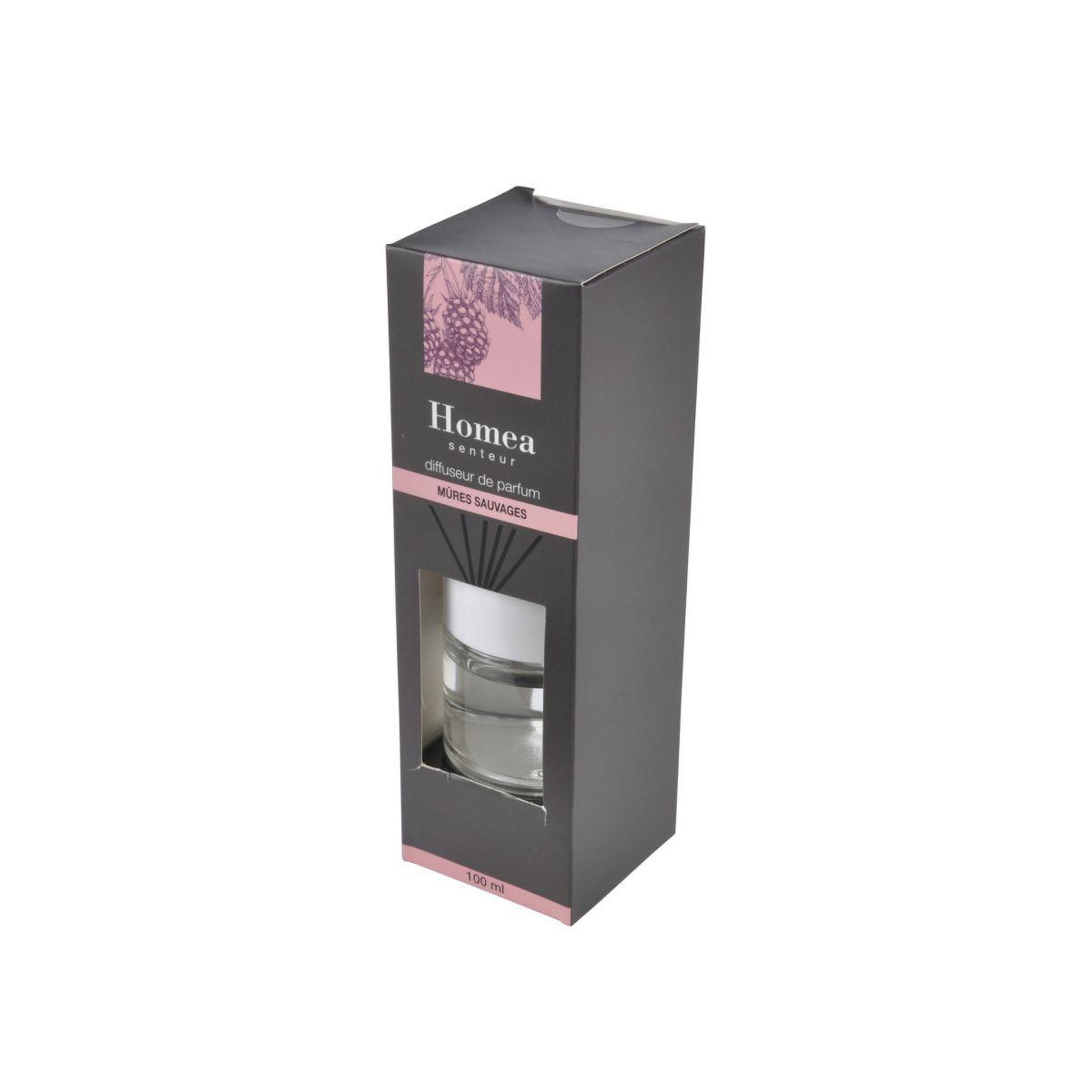 Voir la diapositive 2 : Douceur d'Intérieur Diffuseur de parfum  winter blush  100ml blanc