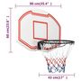 Voir la diapositive 6 : VIDAXL Panneau de basket-ball Blanc 90x60x2 cm Polyethylene