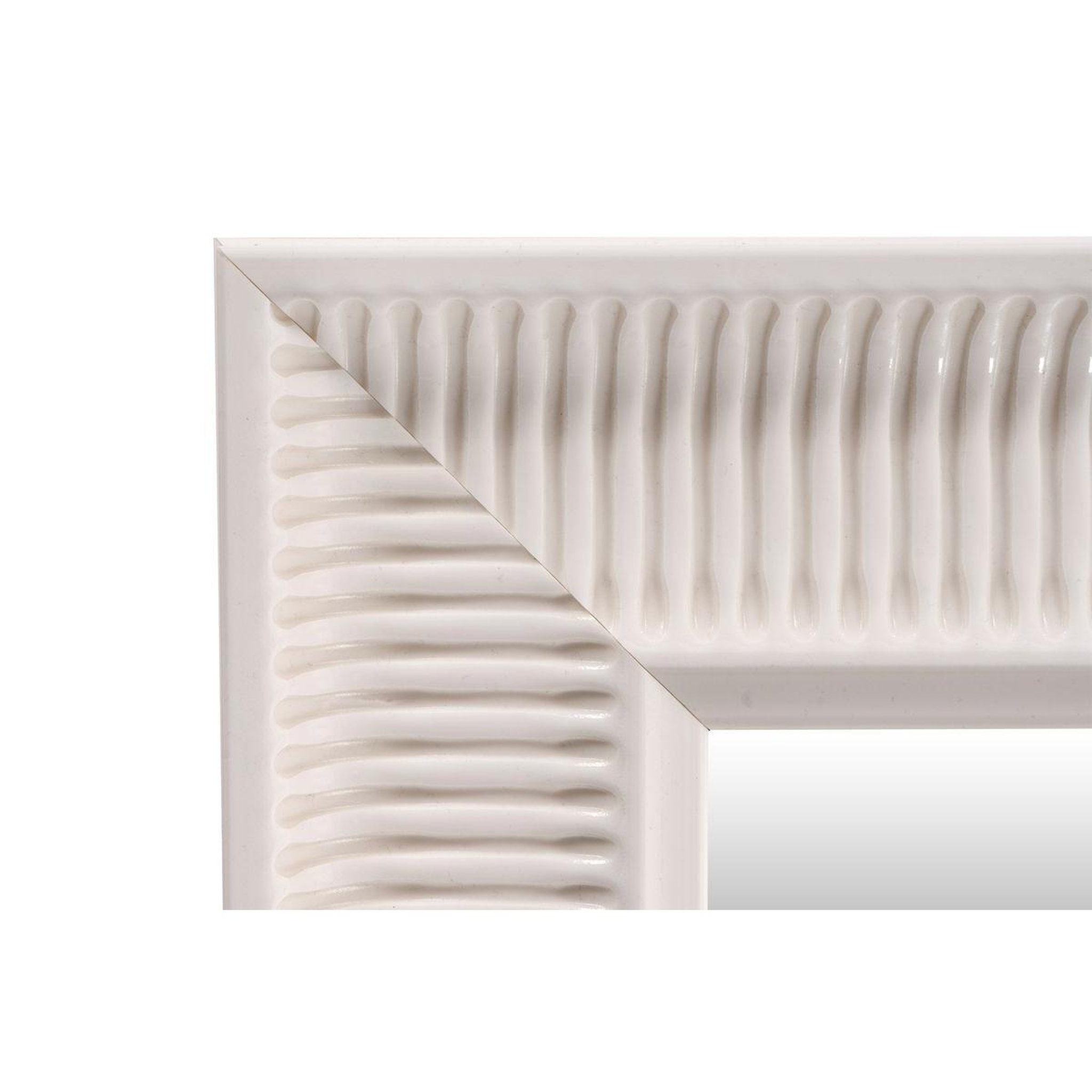 Voir la diapositive 2 : Paris Prix Miroir mural déco  howard  49cm blanc