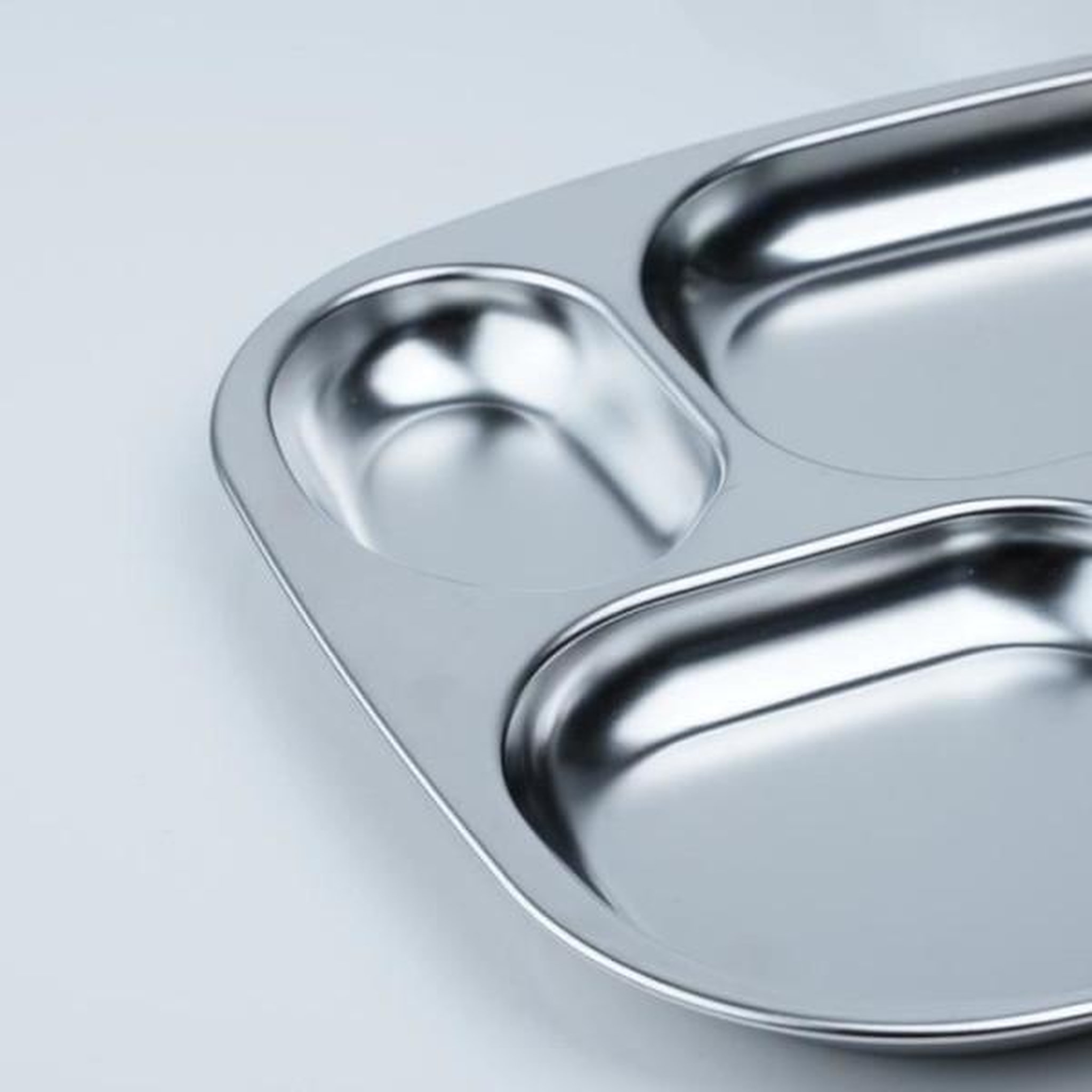 Voir la diapositive 4 : THERMOBABY Plateau compartimenté - thermobaby - 4 compartiment - sans bpa - inox