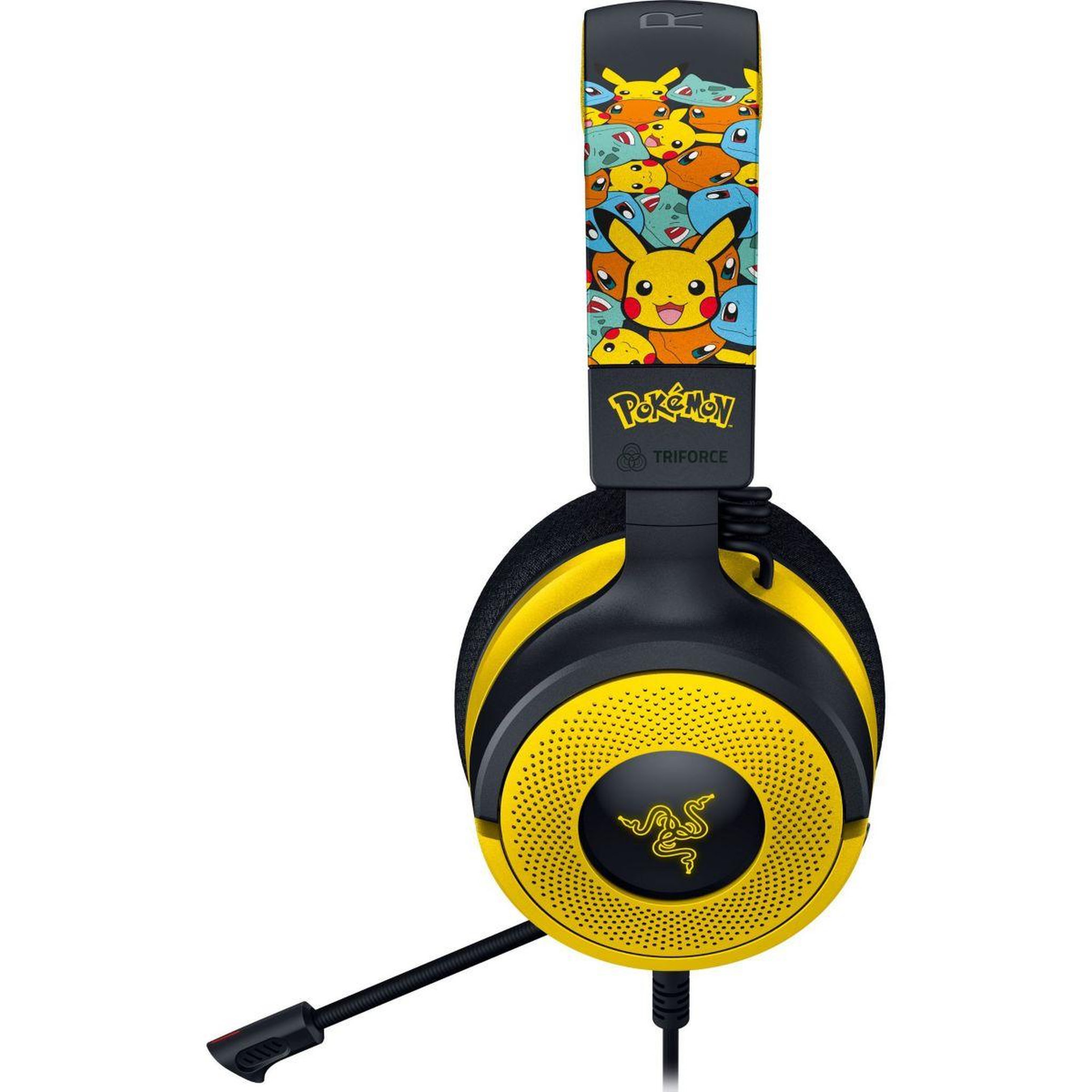 Voir la diapositive 2 : Razer Casque gamer KRAKEN V4 X POKÉMON KANTO STARTERS ED