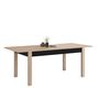 Voir la diapositive 3 : Ensemble table de séjour extensible L157/207 cm + buffet 3 portes + buffet haut LOLA