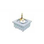 Trousselier Boite à musique avec 2 figurines Trousselier Le petit prince Dancing Bleu ciel