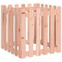 Voir la diapositive 2 : VIDAXL Jardiniere avec design de cloture 60x60x60 cm Douglas massif