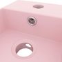 Voir la diapositive 5 : VIDAXL Lavabo de salle de bain avec trop-plein Ceramique Rose