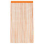 Voir la diapositive 4 : VIDAXL Rideaux a fils 2 pcs orange 100x250 cm