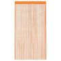 Voir la diapositive 4 : VIDAXL Rideaux a fils 2 pcs orange 100x250 cm