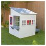 Voir la diapositive 2 : Kidkraft Maisonnette en bois enfant blanche MODERN