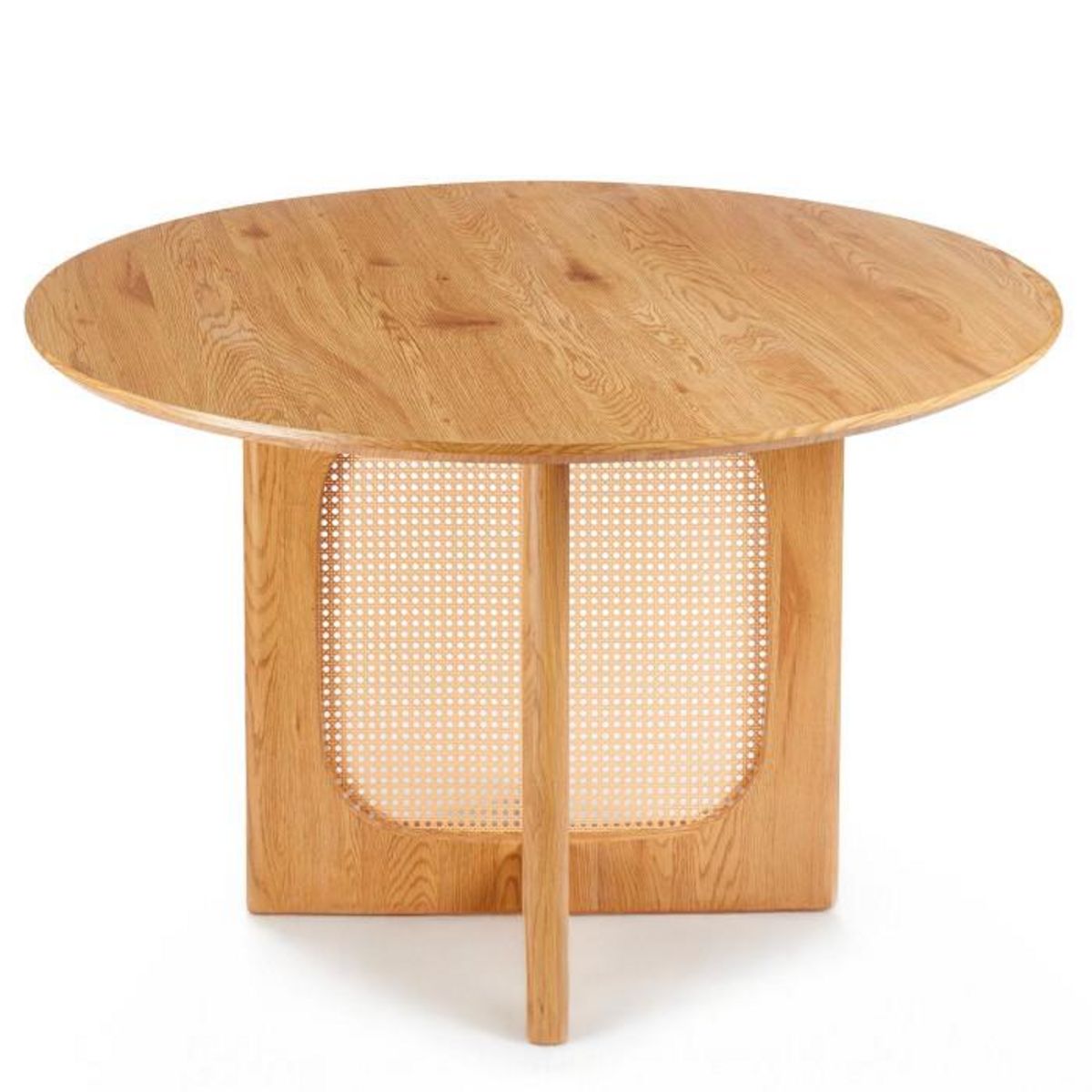 Paris Prix Table À Manger Effet Bois  Bohème  120cm Chêne Clair