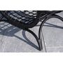 Voir la diapositive 6 : Paris Prix Table Basse de Jardin en Rotin  Moana  95cm Noir