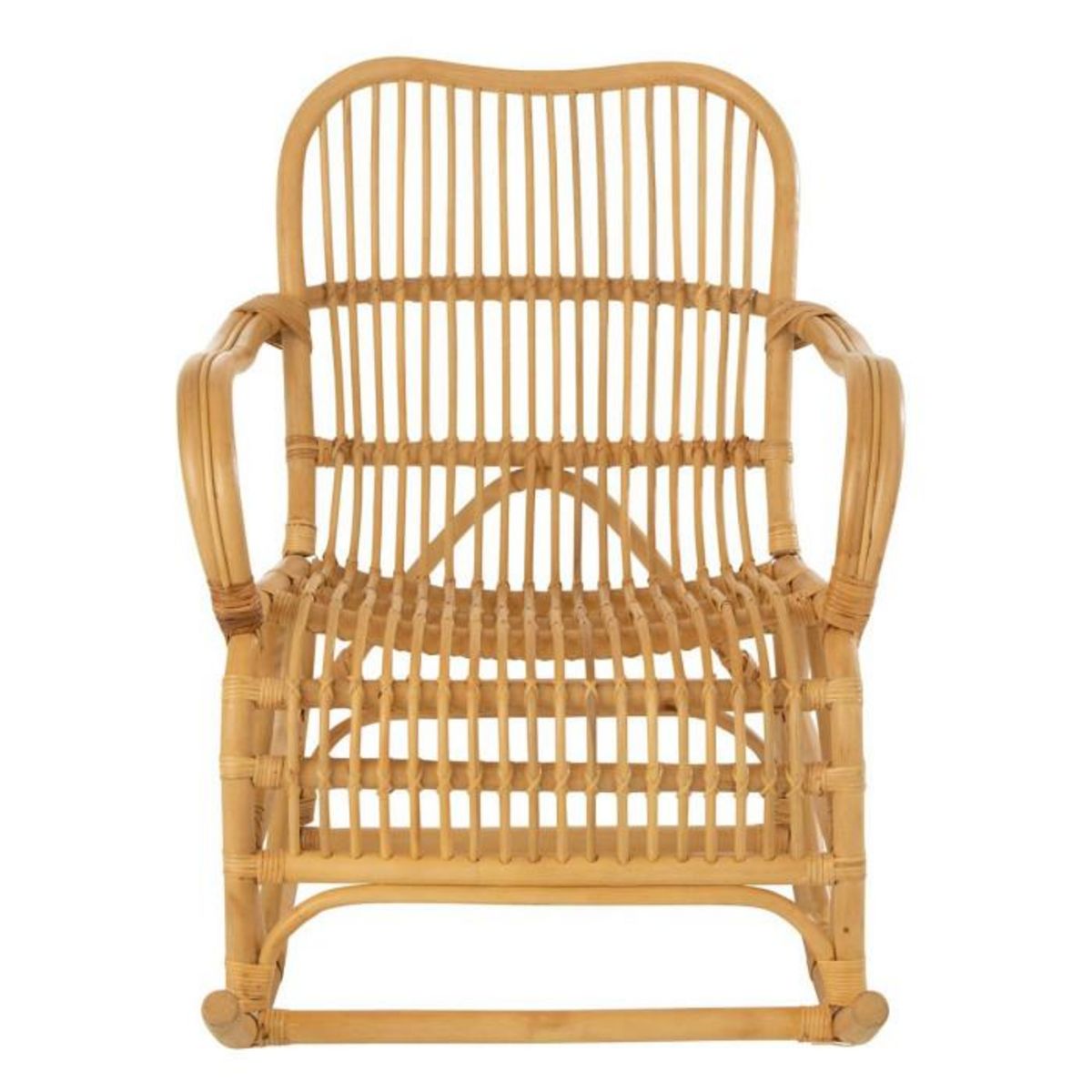 Paris Prix Fauteuil à Bascule en Rotin  Winand  87cm Naturel