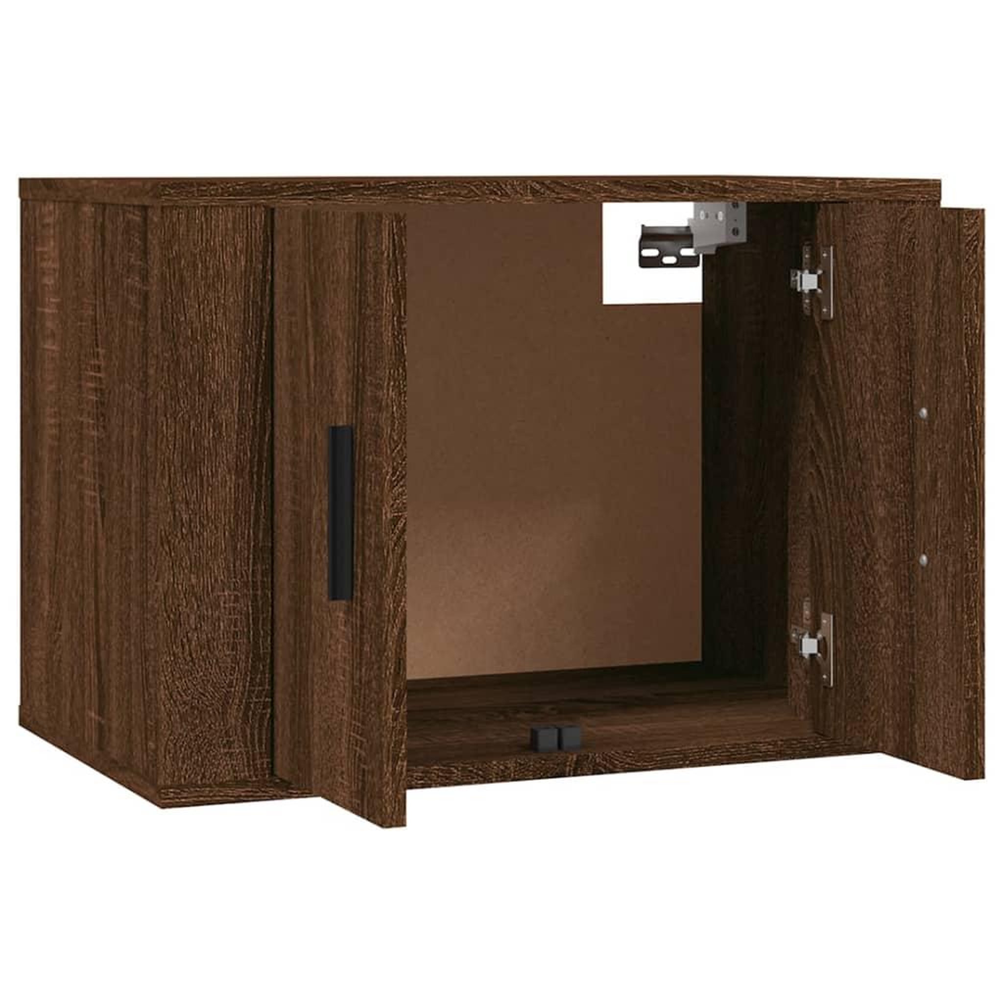 Voir la diapositive 5 : VIDAXL Meubles TV muraux 2 pcs chene marron 57x34,5x40 cm