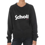 Schott Sweat Noir Femme Schott Ginger1. Coloris disponibles : Noir