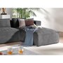 Voir la diapositive 3 : LISA DESIGN Stella - canapé d'angle - en velours côtelé - 4 places -style contemporain - droit
