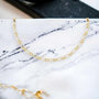 Voir la diapositive 2 : L'ATELIER D'AZUR Collier / Chaîne Or Jaune Maille Figaro Alternée 1+1 - 55cm