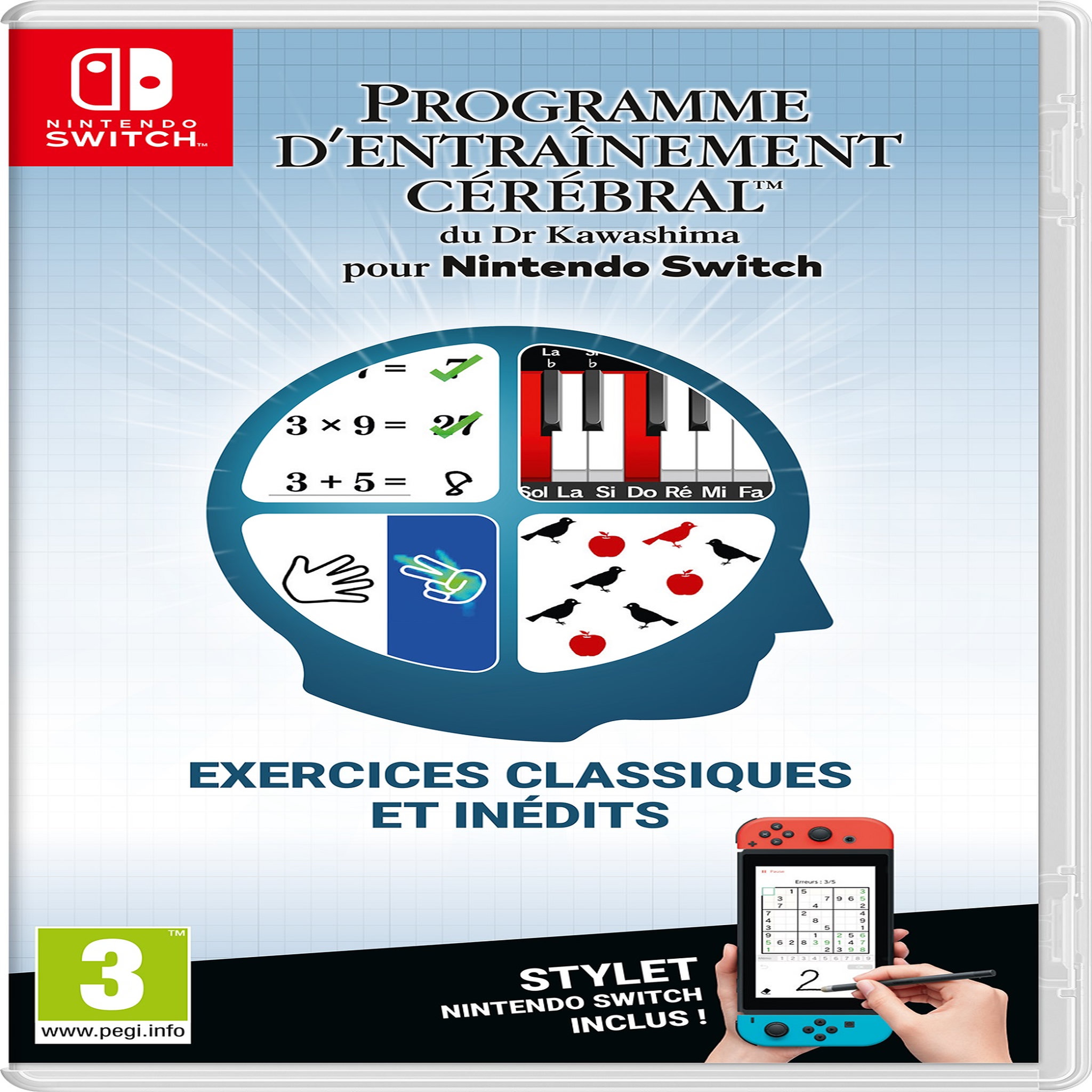 Voir la diapositive 1 : NINTENDO Programme Entrainement Cérébral du Dr Kawashima Nintendo Switch