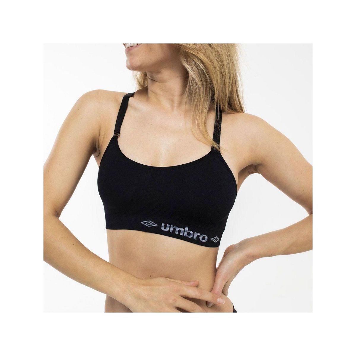 UMBRO Brassière femme sans couture Noir