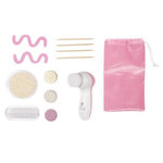 Paris Prix Coffret Pédicure  14 Accessoires  13cm Blanc & Rose