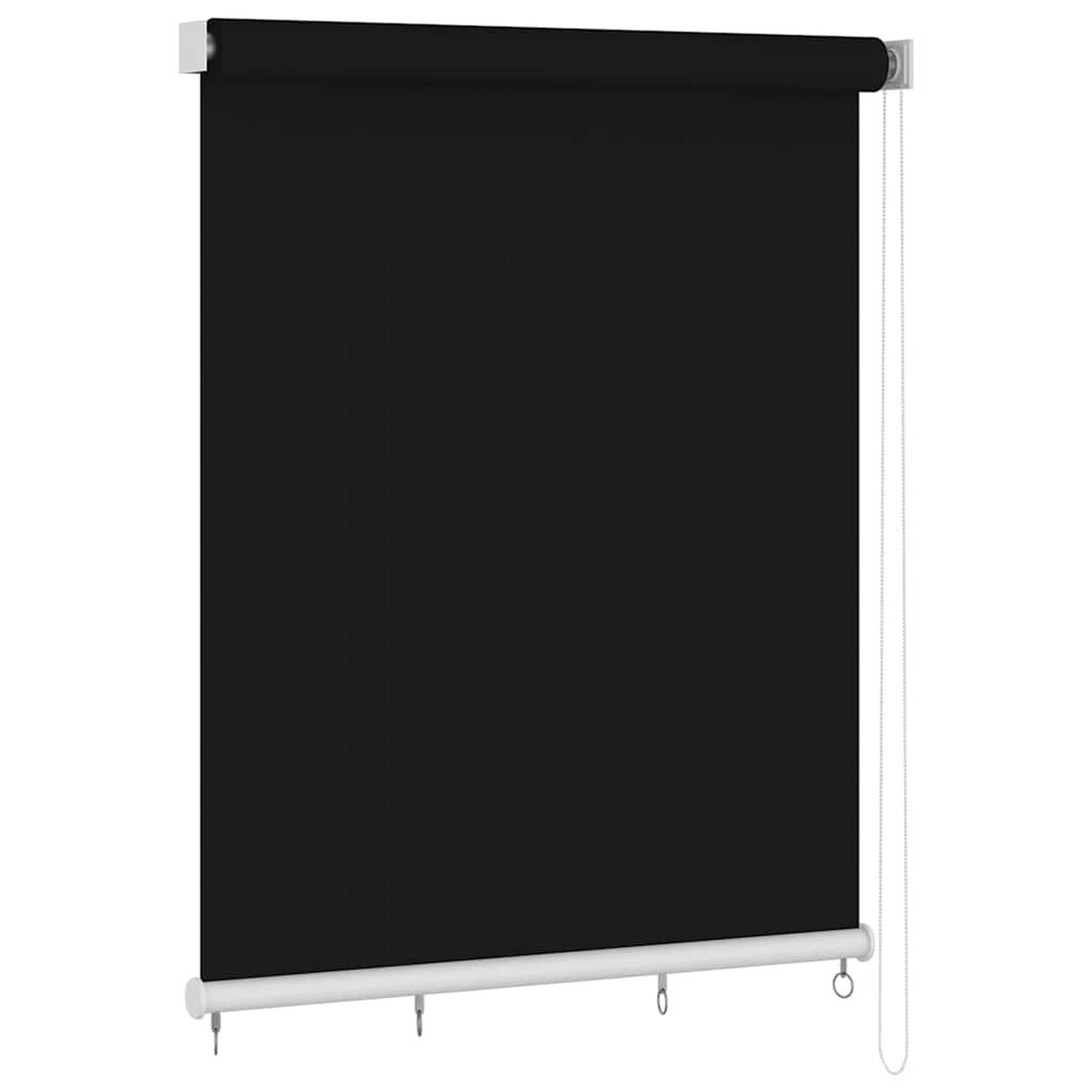 Voir la diapositive 2 : VIDAXL Store roulant d'exterieur 225 (l) x 230 (h) cm noir