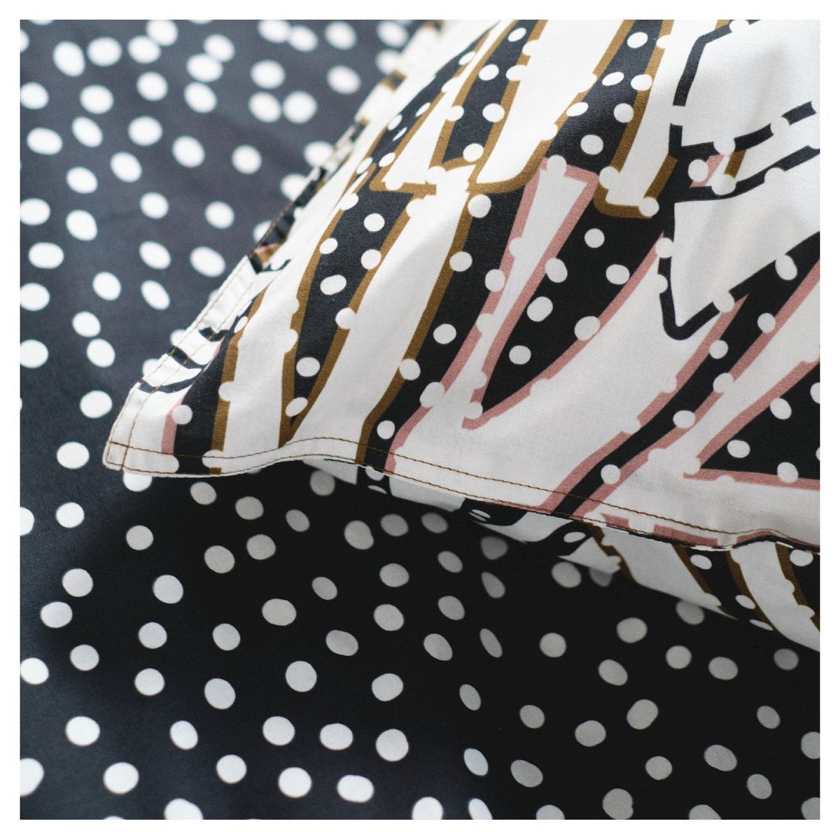 TODAY Parure housse de couette en coton motif Tropical