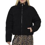 Only Manteau  Femme Only Corduroy. Coloris disponibles : Noir