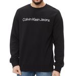CALVIN KLEIN JEANS Sweat  Homme Calvin Klein Jeans Core Instit. Coloris disponibles : Noir