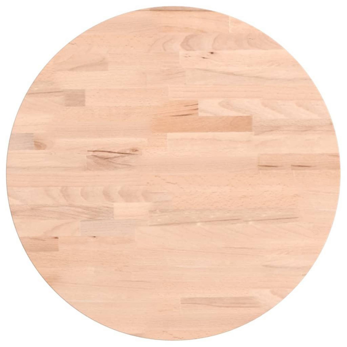 VIDAXL Dessus de table Ø40x2,5 cm rond bois massif de hetre