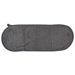 Paris Prix Serviette en Microfibre  Animaux  65cm Gris