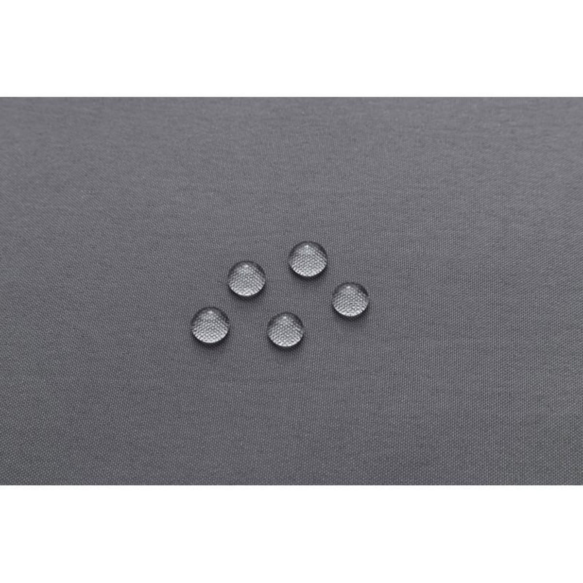 UNIVERS DECOR Nappe enduite avec traitement antitache Ardoise rectangulaire 145 x 240 cm