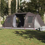 Voir la diapositive 1 : VIDAXL Tente de camping tunnel 4 personnes marron impermeable