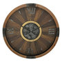 Voir la diapositive 1 : ATMOSPHERA Horloge Murale Mécanisme  Keane  63cm Marron