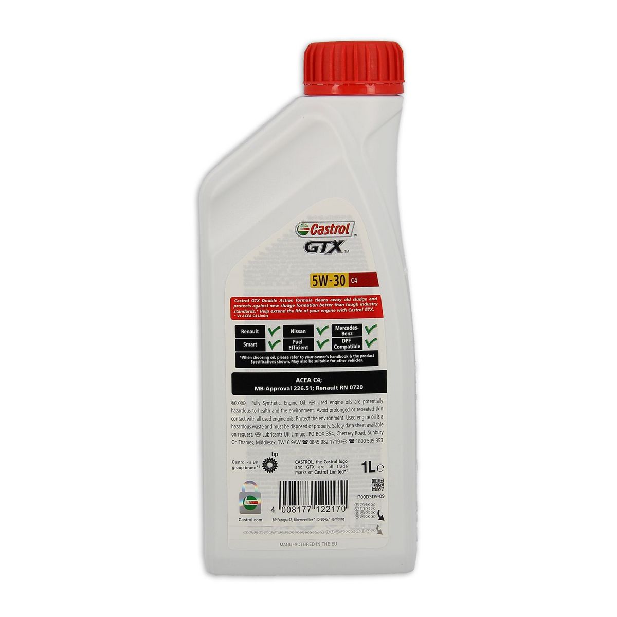 Castrol Huile moteur CASTROL GTX 5W-30 C4 1L
