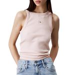 CALVIN KLEIN JEANS Débardeur  Femme Calvin Klein Jeans Tank. Coloris disponibles : Rose
