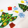  Stickers gel Noël pour fenêtres - Père Noël et Sapins