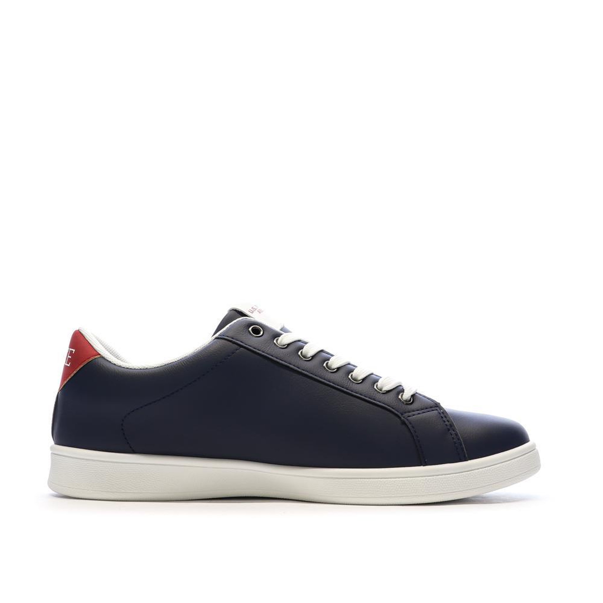 Voir la diapositive 3 : U.S. Polo Assn. Baskets marine/blanc/rouge homme us polo assn high-top