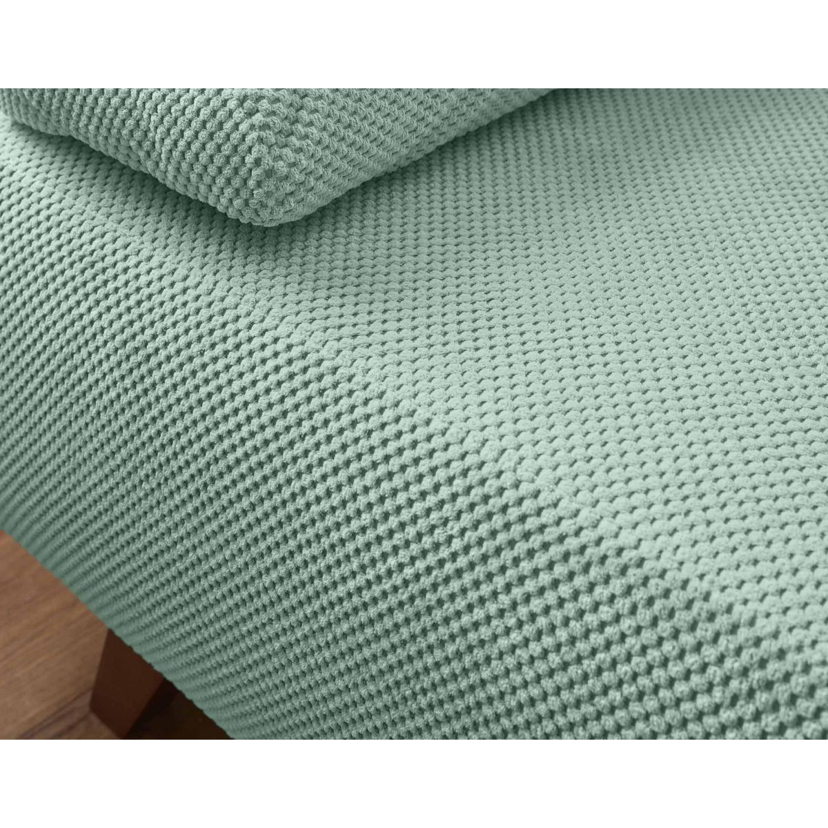 BEST MOBILIER Cristal - canapé 3 places - convertible avec coffre - en velours texturé