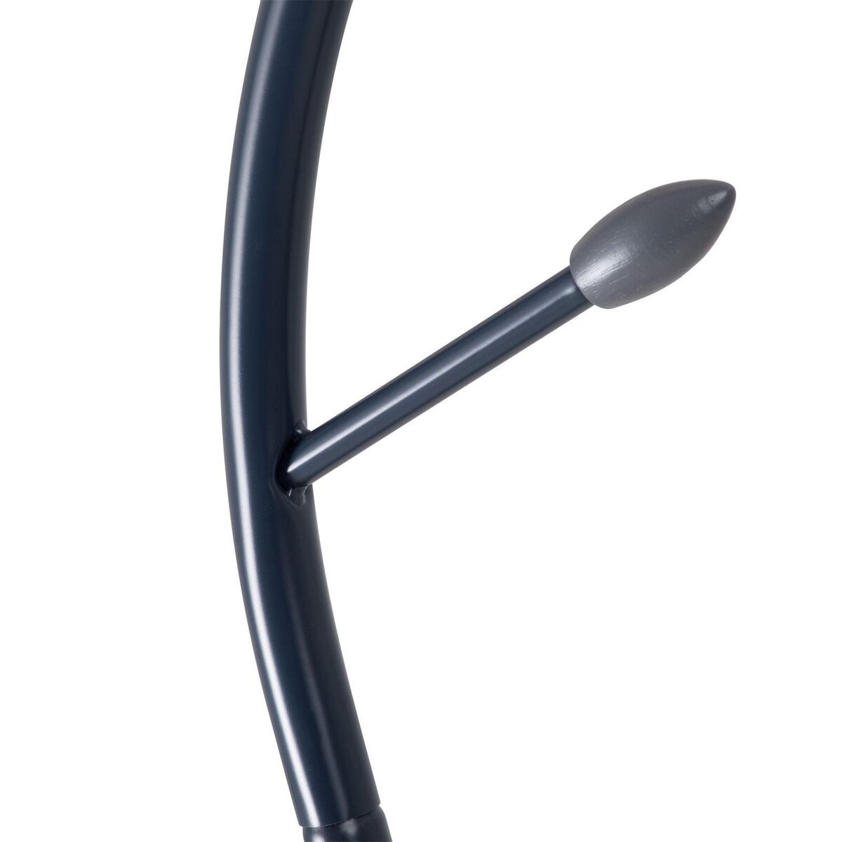 IDIMEX Porte-manteaux 6 crochets TRIANA en métal et bois